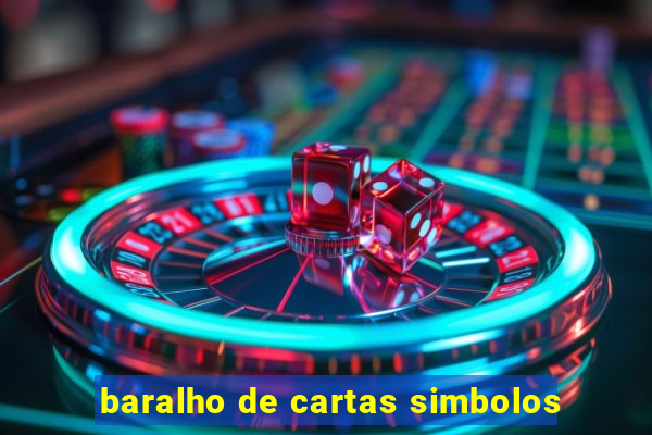 baralho de cartas simbolos